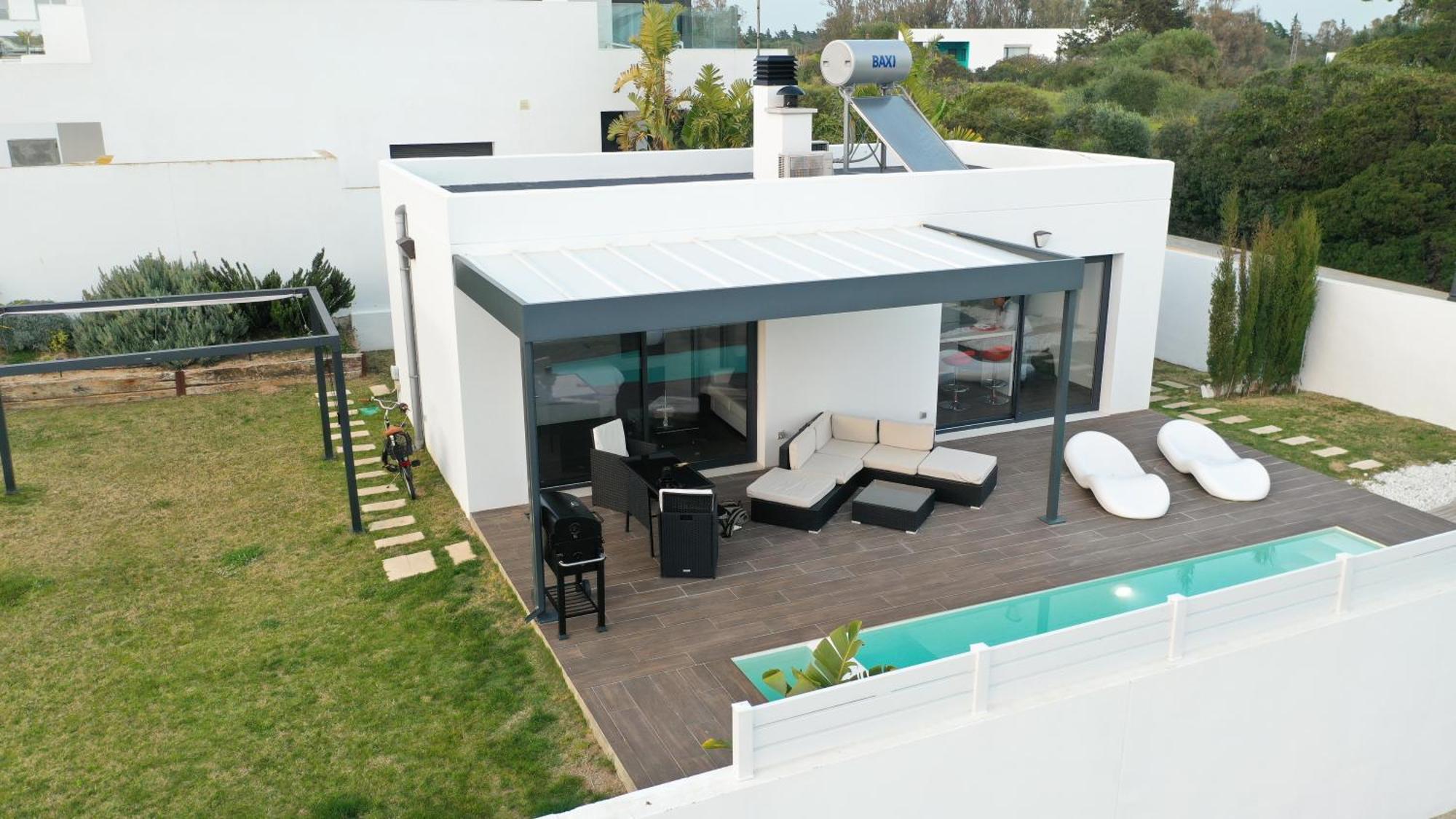 קוניל דה לה פרונטרה Villa Anyway Conil Un Lujo Frente Al Mar מראה חיצוני תמונה