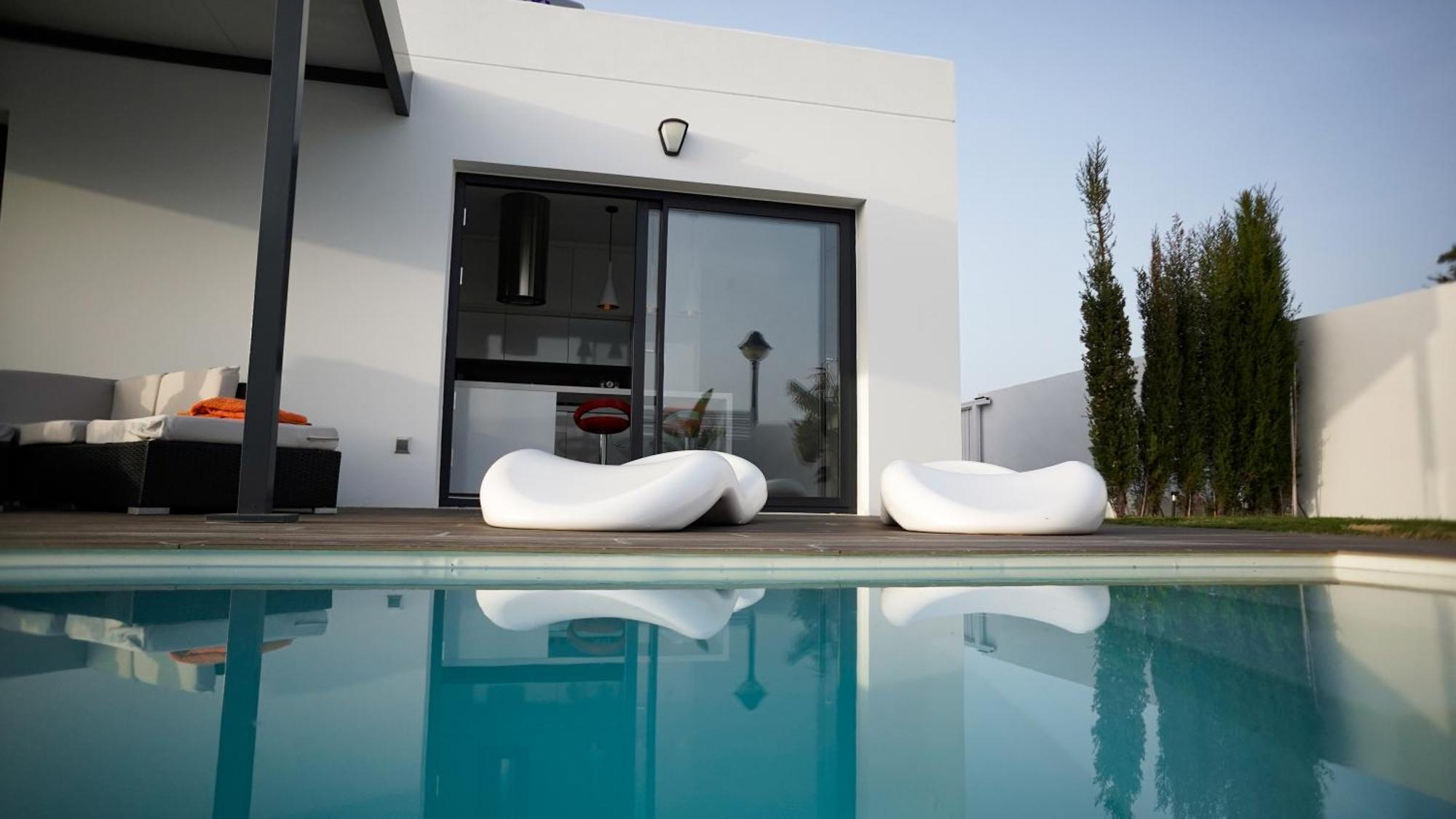 קוניל דה לה פרונטרה Villa Anyway Conil Un Lujo Frente Al Mar מראה חיצוני תמונה